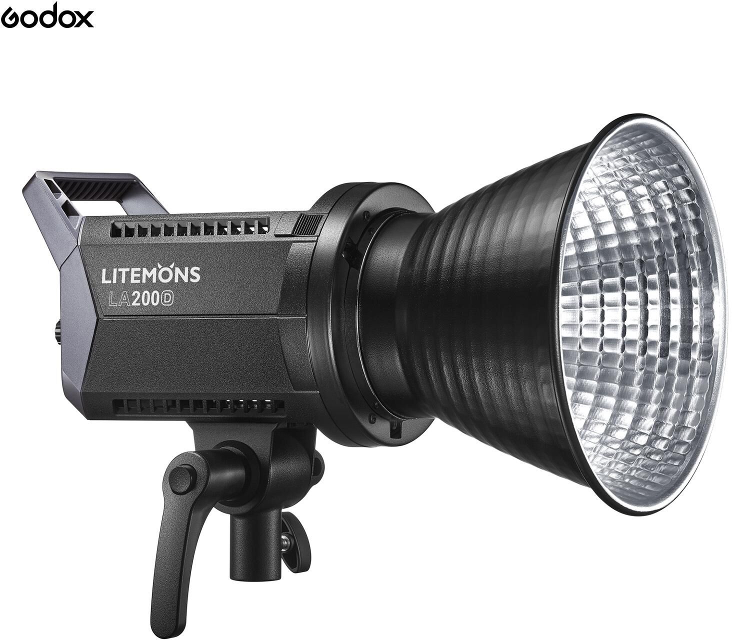 TOMTOP JMS Godox Litemons LA200D Studio LED Video Light 230W Photography Light Lamp 5600K Color Temperature 8