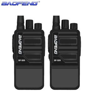 BaoFeng Walkie-Talkies 2PCS Baofeng BF-S99 Portable Walkie Talkie Mini Handheld Two Way Radios UHF 400-470 Radio Communicator Update Bf888s Interphone