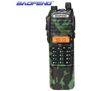 BaoFeng Walkie-Talkies 1PC Baofeng UV-82 8W 3800mah Battery UV 82 Walkie Talkie UP 10 KM Ham Radio Dual PTT 82 HP Walkie-talkies Transceiver