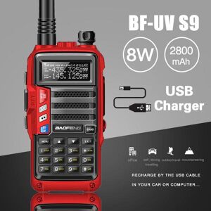 Huaqiang North Powerful Walkie Talkie CB Radio Transceiver 8W 100km Long Range Portable Radio for Hunting Forest City Upgrade S9 with USB Charger