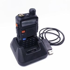Elenxs Joy Uv5R Usb Battery Charger For Baofeng Uv-5R Uv-5Re Dm-5R Portable Two Way Radio Walkie Talkie