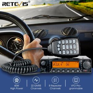 Essager Electronic Ra87 Car Mobile Radio Station 40w High Power Long Range Gmrs Walkie Talkie For Car Lcd Display Ani Relay