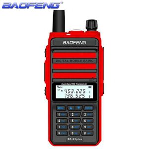 BaoFeng Walkie-Talkies 1PC Baofeng X3 PLUS Walkie Talkie Handheld Hf Radio Transceiver Mini Two Way Radio Walkie Talkie with Digital Display for Outdoor