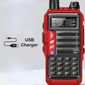 Queen Medusa Powerful Walkie Talkie CB Radio Transceiver  120km Long Range Portable Radio for Hunting Forest City Upgrade S9 with USB Charger