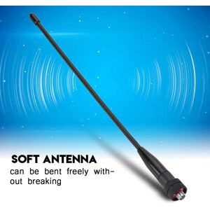 Pc1ZY UV Dual Band Walkie Talkie Antenna SMA Female Soft Antenna for Two-way Radio