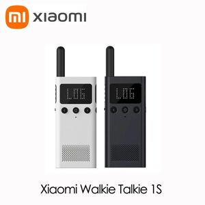Xiaomi Mijia 1S Smart Walkie Talkie With FM Radio Speaker Smart Phone APP Location Share Bluetooth Interphone USB Rechargeable
