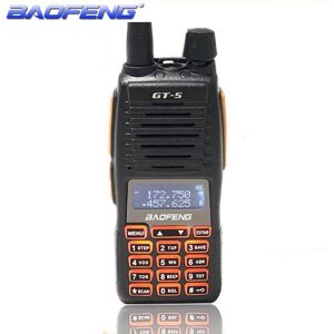 BaoFeng Walkie-Talkies 1PC Baofeng GT-5 Walkie Talkie Two Way Radio Comunicador 10KM High Power Portable Dual PTT Radios