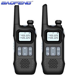 BaoFeng Walkie-Talkies 2PCS Baofeng BF-R8 BFR8 5W Mini Portable Walkie Talkie PTT USB Charging Handheld Ham CB 2 Way Radio Communicator Receiver