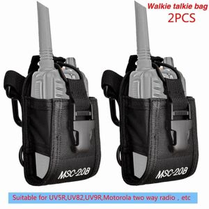 Essager Electronic Walkie Talkie Bag Pouch Adjustable Shoulder Strap Radio Holder Case Multi-function For Kenwood Motorola Hyt 2 Way Radio