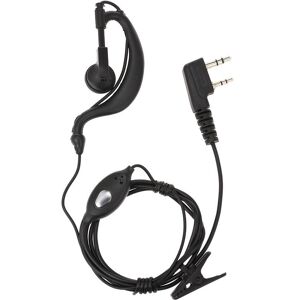 Cmperipheral 2 Walkie Talkie Headset Earpiece with Mic PTT for Kenwood for BAOFENG UV-5R Retevis Two Way Radio