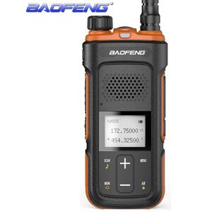 BaoFeng Walkie-Talkies 1PC Baofeng GMRS Handheld Radio Long Range GMRS Repeater Capable with Dual Band NOAA Weather Scanner & Receiver Type-C Recharge