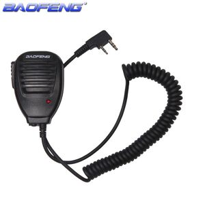 BaoFeng Walkie-Talkies 2PCS Baofeng Radio Handheld Microphone Speaker MIC for Walkie Talkie BF-888S UV-5R Portable Two Way Radio UV 5R BF-888S PTT Earphone Accessories
