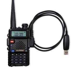 Essager Electronic Original Walkie Talkie Usb Programming Cable With Drive Software Cd For Walkie Talkie Uv5r Bf-888s Uv-82 Uv-8d Ham Radio