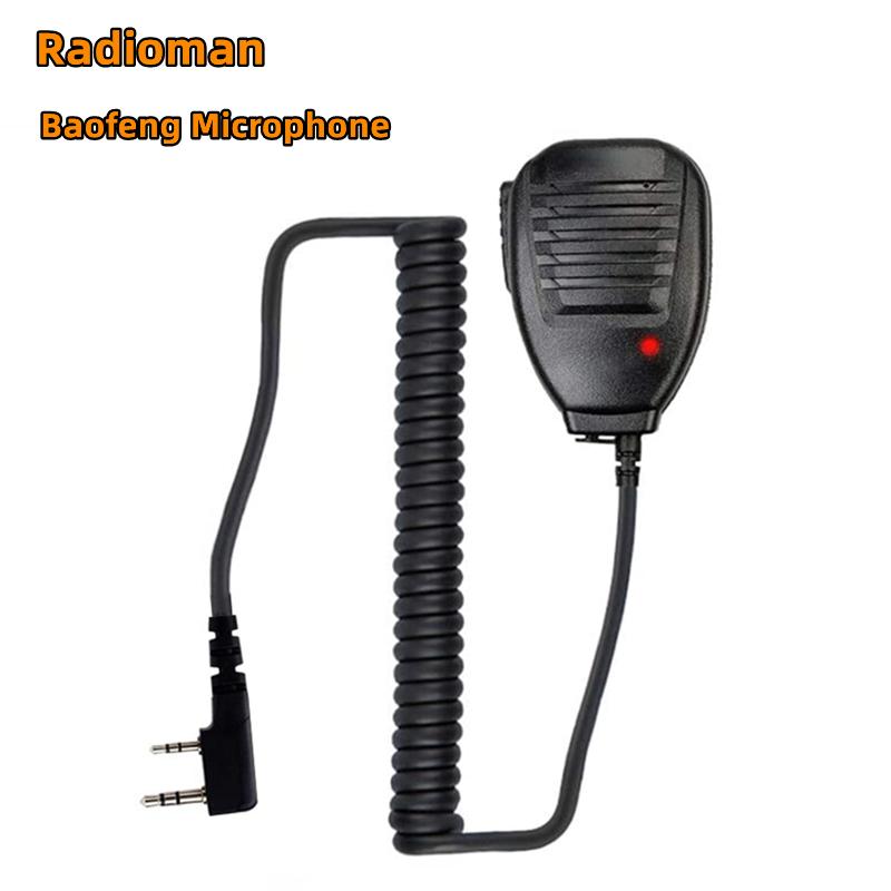 Huaqiang North Electronics Walkie Talkie 50km Microphone Speaker for Baofeng UV-5R BF-888S Radio Communication Accessories