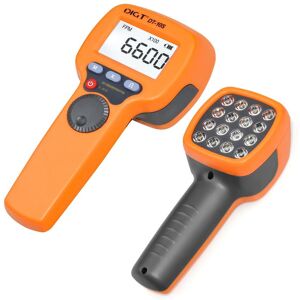 HoldPeak Electronics Handheld Stroboscope 60~99999 RPM, Digital Strobe Light Tachometer,Non Contact Motor Engine Speed Analyzer Measure Hz Velocity w/High Accuracyy 0.001%