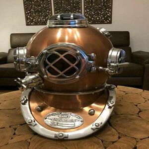 ROYAL HANDICRAFT Antique Handmade Marine diving divers helmet ~Scuba Deep Sea Scuba Boston DESGIN