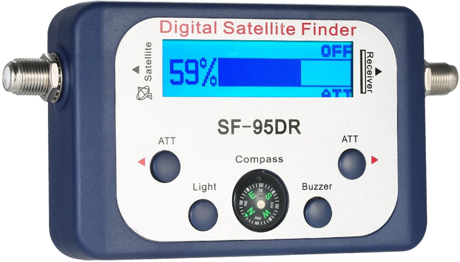 TOMTOP JMS Digital Satellite Finder Satellite Signal Meter Mini Digital Satellite Signal Finder Meter with LCD