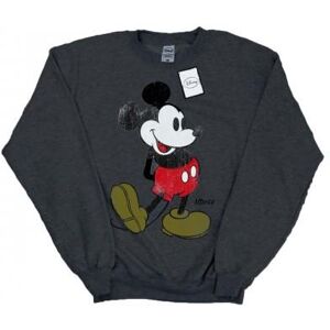 Disney Mens Mickey Mouse Classic Kick Sweatshirt