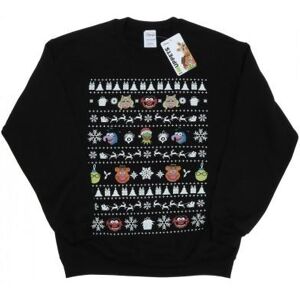 Disney Mens The Muppets Christmas Heads Sweatshirt