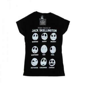 Disney Womens/Ladies Nightmare Before Christmas Many Faces Of Jack Cotton T-Shirt