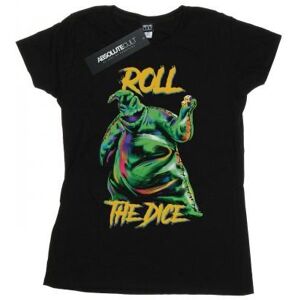 Disney Womens/Ladies Nightmare Before Christmas Oogie Boogie Dice Cotton T-Shirt