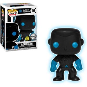 Funko POP! Heroes: Justice League - Aquaman Silhouette (Glow in the Dark)