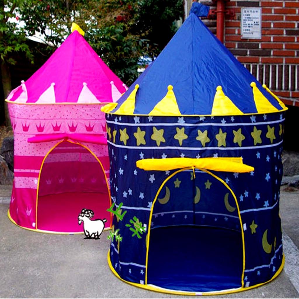 Triple K Child Play Tent Folding Tent Game House Toys Princess Castle Gift for Children Outdoor Indoor