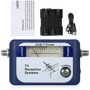 VehicleKit Digital Satellite Signal Finder Meter Aerial Antenna with Reception Systems