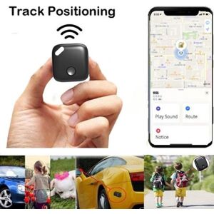 Crazy3C Smart ITag Find My Locator Mini Anti Lost Alarm Wallet Keychain Bluetooth-Compatible Tracer GPS Locator Keychain Pet Child ITag Tracker Key Finder