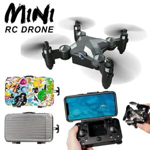 JJRC Mini Drone HD Wifi FPV Luggage Shape Remote Control Drone With Camera Foldable One-click Return Quadcopter Toys