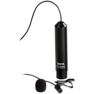 TOMTOP JMS BOYA BY-M40D Omni-directional Lavalier Microphone Mic for Sony Panasonic Camcorder Audio Recorders