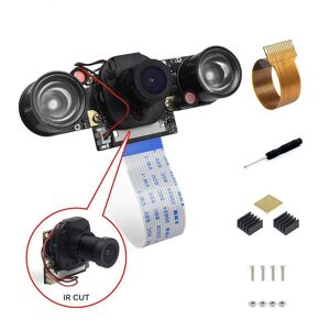 NONSTOP Camera IR Cut Filter Module 5MP 1080p HD Supports Day Night Vision for Raspberry Pi 3 Model b+ Zero