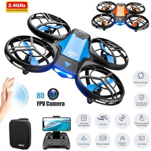 LYZRC New V8  Induction Control RC Helicopter Toy Gift FPV  VR Mini Drone 4k HD Aerial Photography Folding Quadcopter with Camera