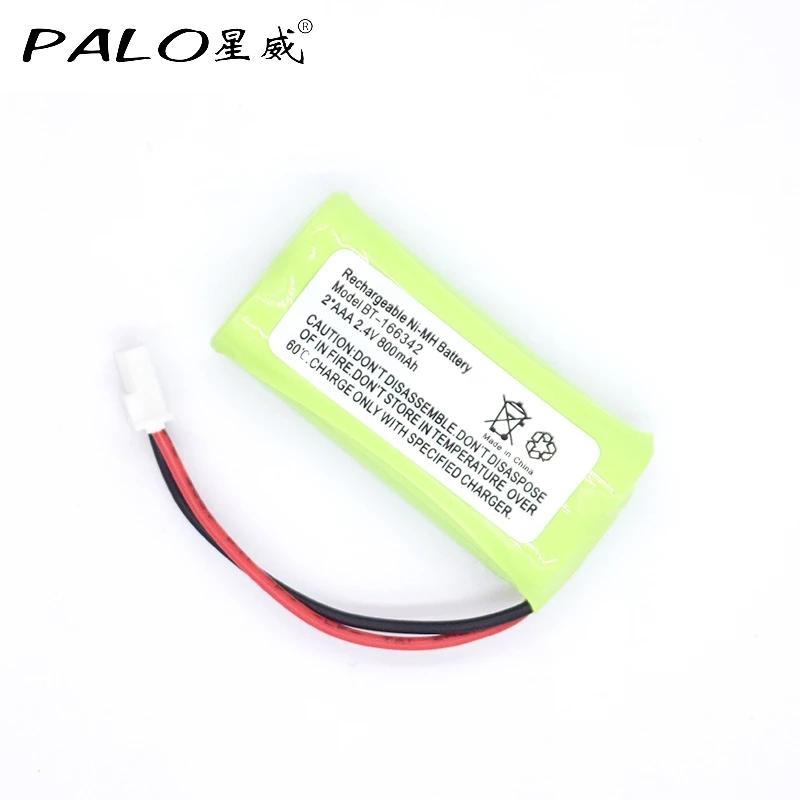 PALO BT-166342 2.4V 800mAh Rechargeable Battery Pack Ni-MH Batteries for Cordless Phone BT-166342