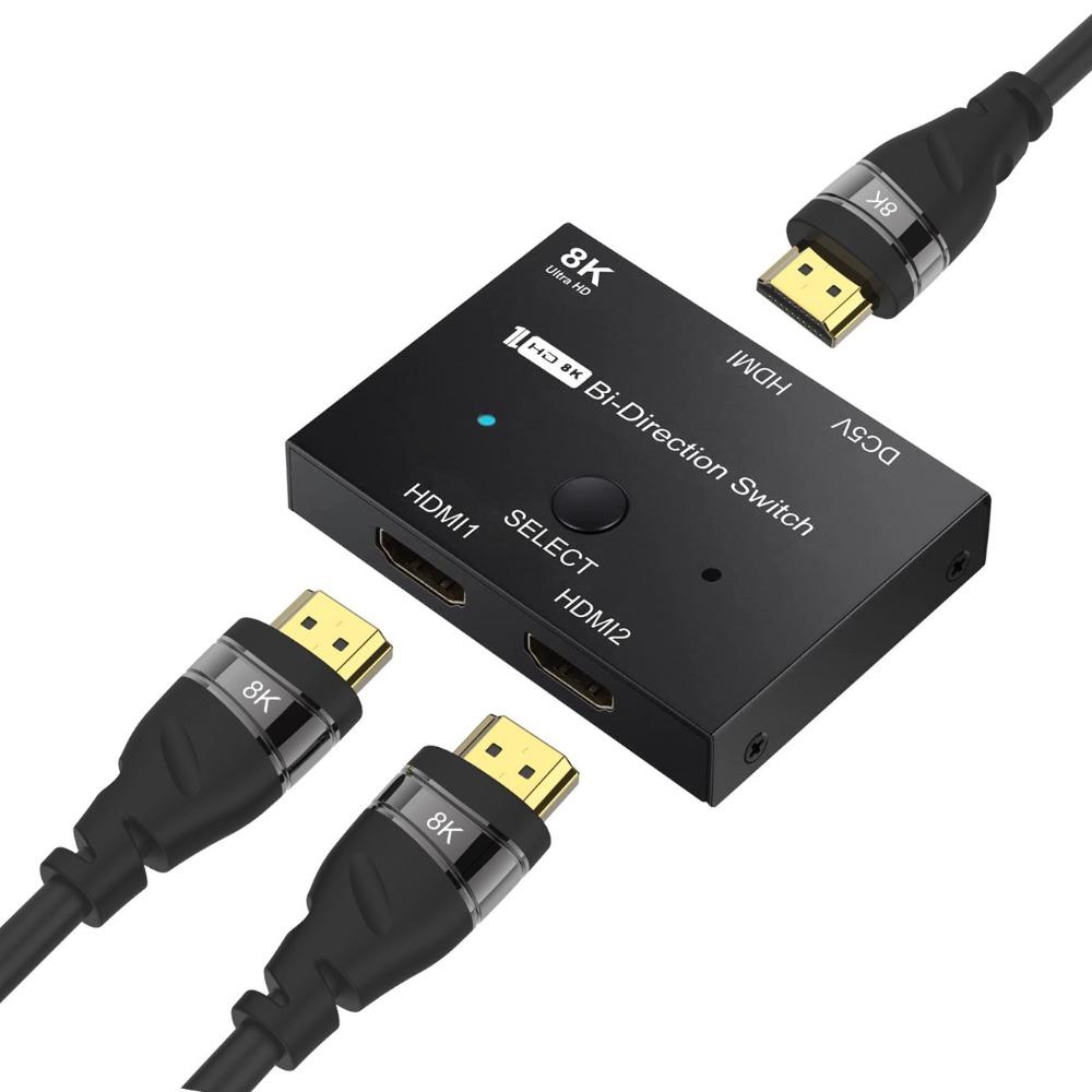 hefeiyude HDMI 2.1 HDMI 2.1 Bi-Directional Switcher  for Television/DVDPlayer/Projector