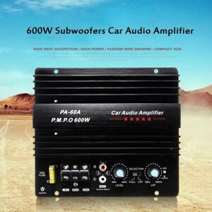 TOMTOP JMS 600W Car Subwoofer High Power Amplifier Board Single Channel Audio Amplifier Amp. 12.0V