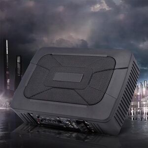 Entertainment 2 12V Ultra Thin Subwoofer Car Active Audio Speaker Bass Amplifier Audio Body Kit With Aluminum Alloy Shell Universal Accessories