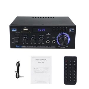 TOMTOP JMS AK45 12Volt Compact Size Audio Power Amplifier Portable Sound Amplifier Speaker Amp for Car and Home