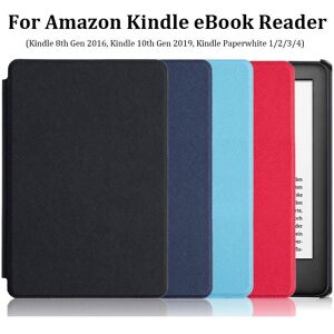 Wanglinnge Colorful Auto Wake/Sleep 6" eBook Reader Smart Case PU Leather Protective Shell Cover