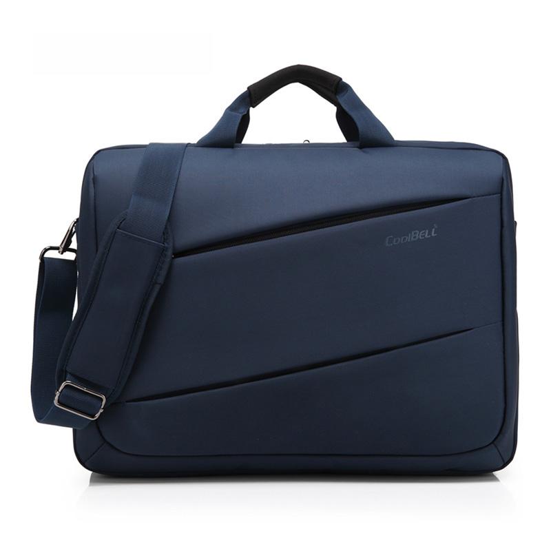 Cool Bell Fashion 17.3 inch Laptop Bag 17 Notebook Computer Bag Waterproof Messenger Shoulder Bag Men Women Briefcase Business