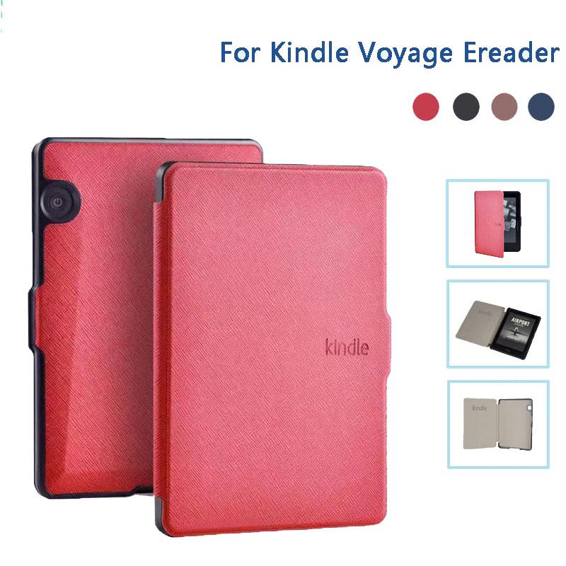 AFesar Enterprise For Kindle Voyage 7th generation PU Leather Ebook Reader Cover for Kindle Voyage 6 inch 2014 Slim Protective Case