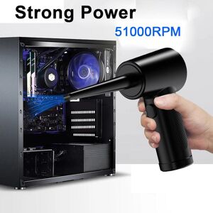 Compressed Air Duster for Computer Keyboard 51000RPM USB Charging Mini Electric Wireless PC Car Cleaner Cordless Blower ZPG