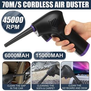 Sea Global 45000 RPM Cordless Electric High Pressure Air Duster Computer Cleaner Blower Keyboard Laptop Deep Cleaning Tool Rechargeable