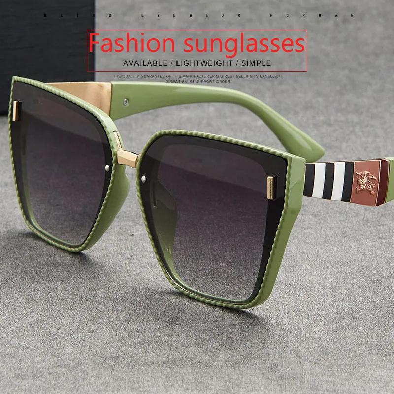 Sunglasses International Vintage Rice Spike Square Sunglasses Men Fashion Brand Design Sun Glasses Outdoor Outings Sun Glasses UV400