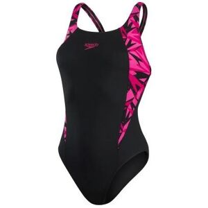 Speedo Womens/Ladies Muscleback Logo One Piece Swimsuit