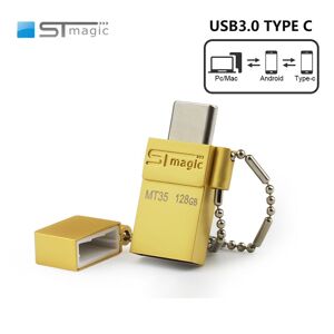 Stmagic Digital STmagic USB3.0 Flash Drive Type C Dual Pendrive 64GB/32GB/128GB Metal Type A OTG MINI Memory Usb Stick for SmartPhone