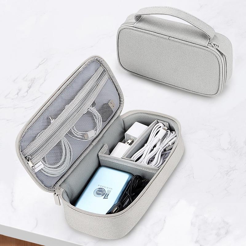 Great Mall Travel Cable Organizer Bag Pouch Electronic Accessories Gadget Carry Case Portable Waterproof Storage Bag for Cable Cord