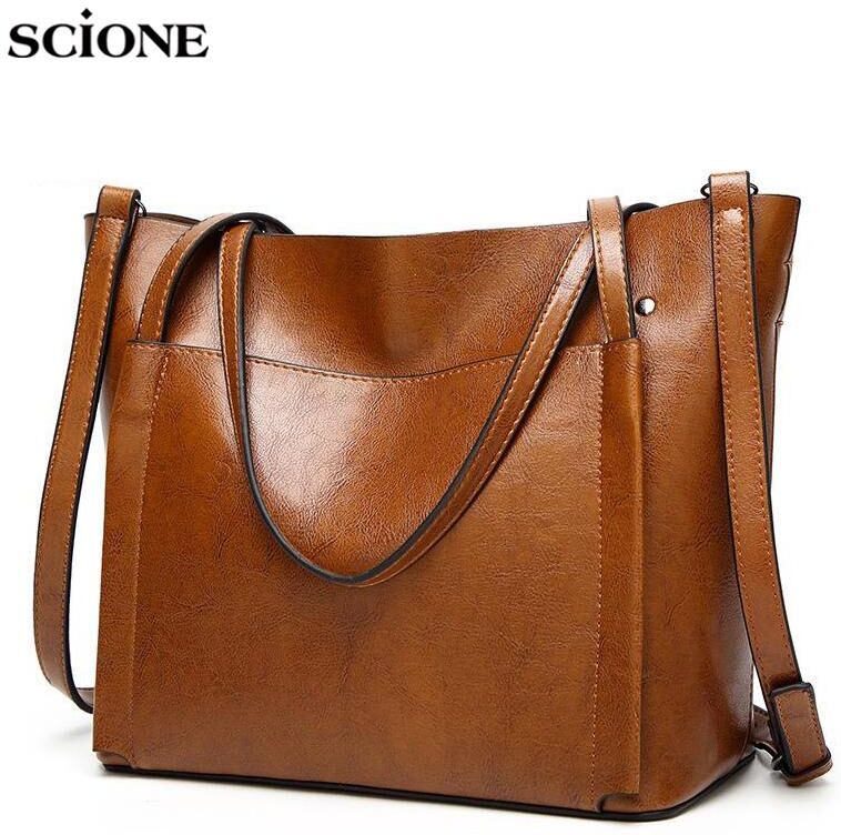 SCIONE Women's Bag 2019 Fashion Ladies Handbag Messenger Bag Shoulder Bag Leather Goods