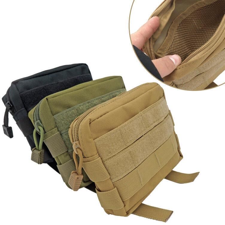 Little Fashionistas Tactical Military Fans Molle Pouch Belt Waist Pack Storage Bag Outdoor Sports Military Storage Bags