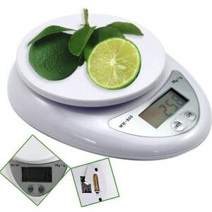 Blackcurrant 5kg 5000g 1g Digital Kitchen Food Diet Postal Scale Electronic Weight Balance